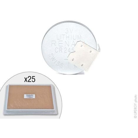 Renata / Swatch Group - Pile bouton lithium CR2450NRH-LF RENATA 3V 540mAh