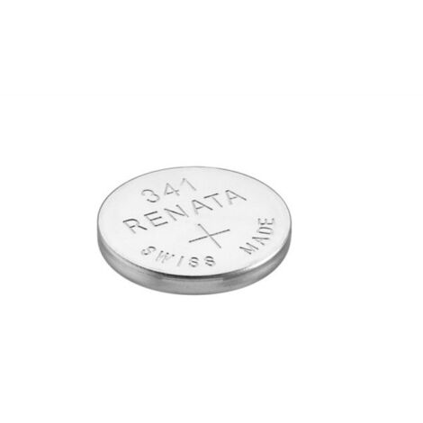 Renata / Swatch Group - Pile bouton oxyde argent 341 RENATA 1.55V 15mAh