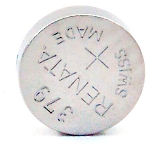 Renata / Swatch Group - Pile bouton oxyde argent 379 RENATA 1.55V 16mAh