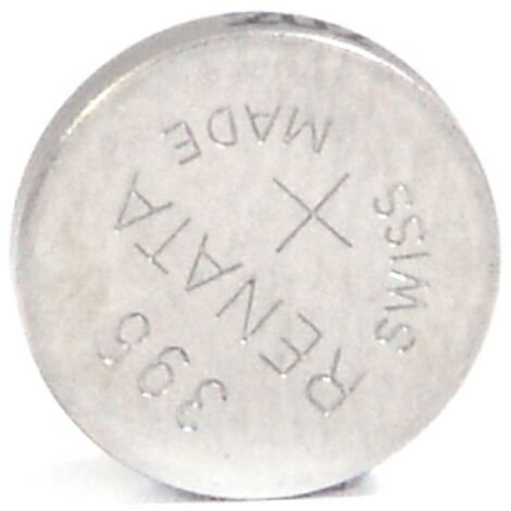 Renata / Swatch Group - Pile bouton oxyde argent 396 RENATA 1.55V 32mAh