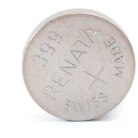 Renata / Swatch Group - Pile bouton oxyde argent 399 RENATA 1.55V 55mAh