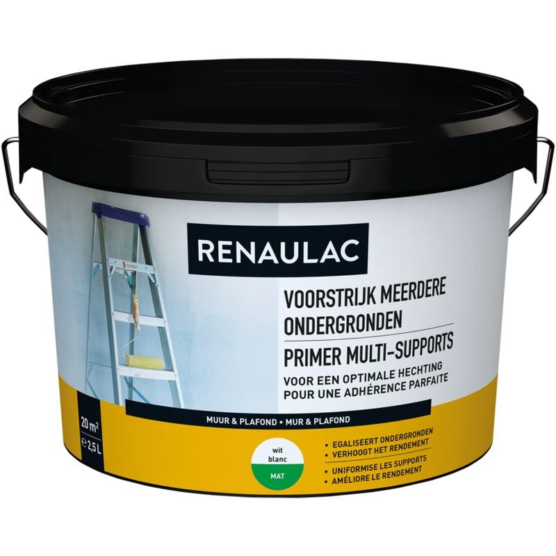 

RENAULAC arpillera Multi-Media Blanco - 2.5L - Blanc