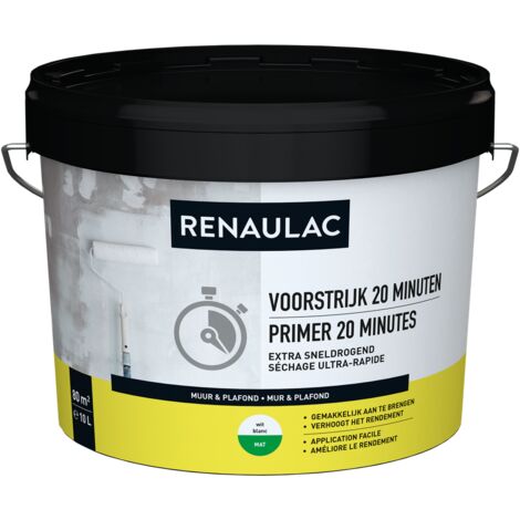 RENAULAC Unterschicht 20 Minutes Weiß - 10L