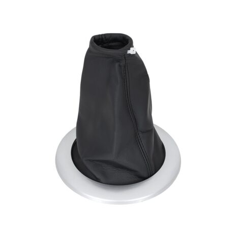 Renault Megane II 02-14 Cuffia leva cambio NERA + CORNICE CROMATA