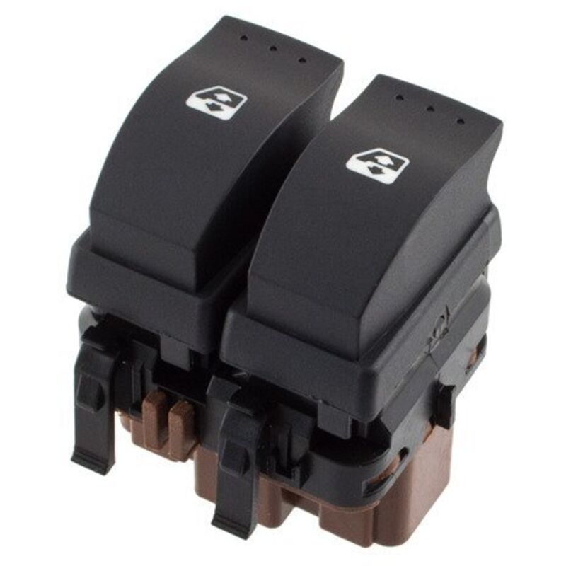 Renault Scenic II 03-06 Panel de control de elevalunas el茅ctrico 2 BOTONES izquierdo
