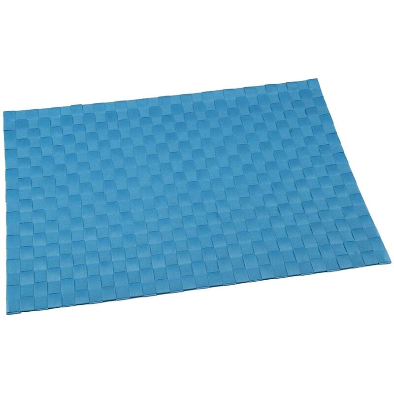 Cuadrado - Dessous de plats Polyester Bleu 30X45 cm - Renberg