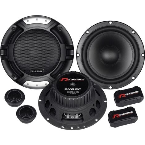 Renegade RX6.2C Set de haut-parleurs 2 voies à encastrer 200 W Contenu: 1 pc(s) Q777792