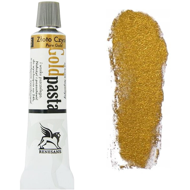 Renesans Pâte à dorure GoldPâte de retouche métallisée 20ml 5 PURE GOLD