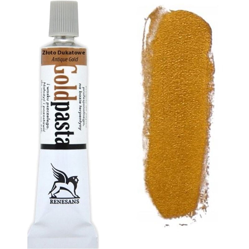 Renesans Pâte à dorure OrPâtes à découper découpage retouche 20ml 6 DUCAT GOLD