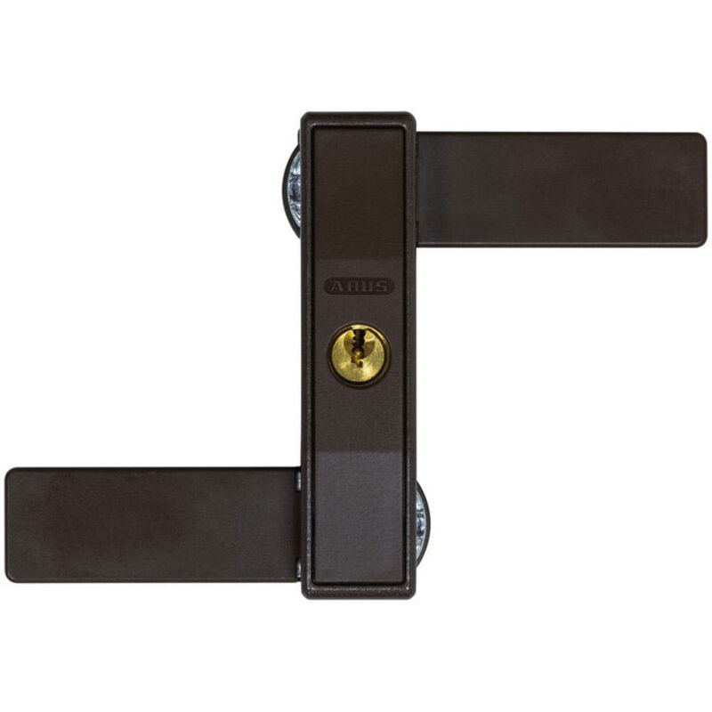 Renfort de fenêtre sans percer Abus 2530 Marron