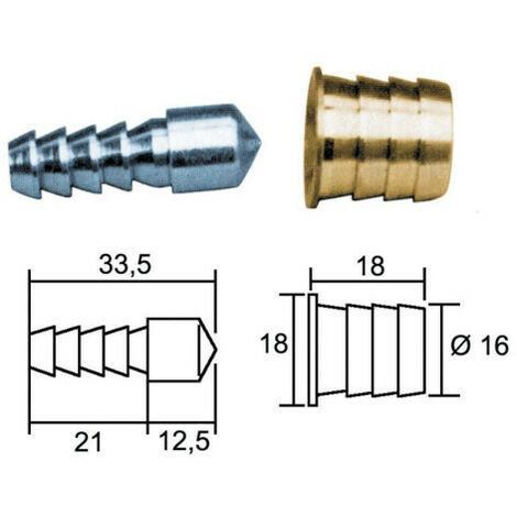 Renfort de paumelles ténon + bague - JOURJON