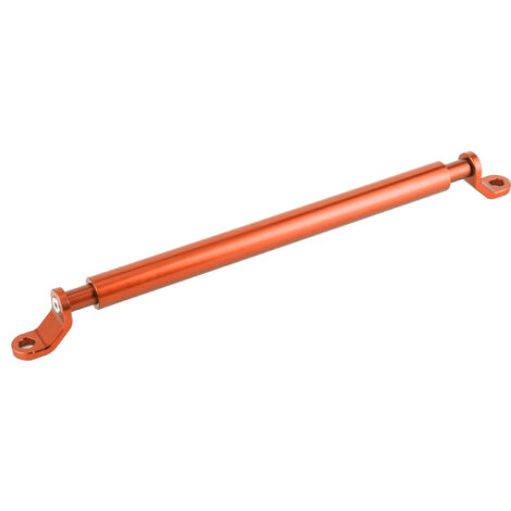 Renfort étendu de guidon de barre transversale de barre d'équilibre de CNC d'alliage d'aluminium pour la motoOrange