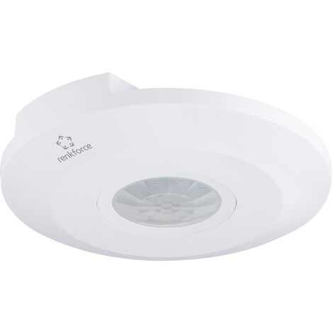 Renkforce 1488533 Decke PIR-Bewegungsmelder 360 ° Relais Weiß IP20