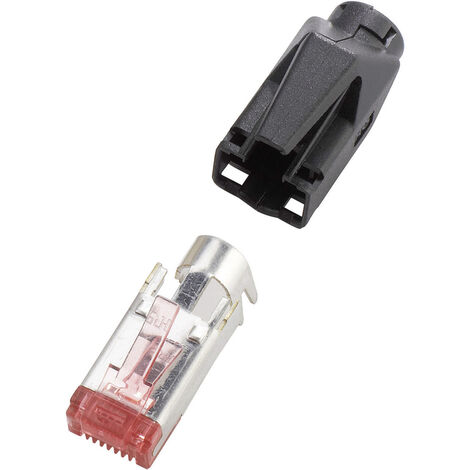 Renkforce H9561.4-10 RJ45-Steckverbinder TM21 CAT 6, geschirmt H9561.4-10 Stecker, gerade  Pole: 8P8