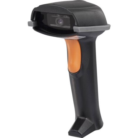 Renkforce LS6302J USB Kit Scanner bar code 2D Cablato 1D, 2D LED Nero Scanner portatile USB 1.1, USB 2.0