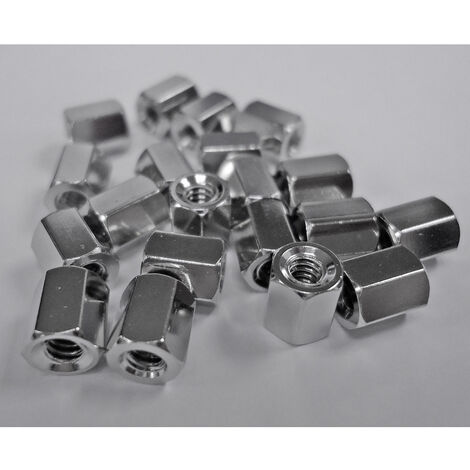 Renkforce RF-4415018  Mutter Silber 20 St.