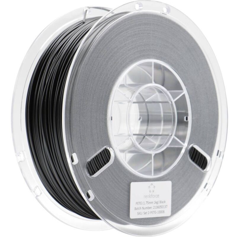 Renkforce - RF-4738592 Filament petg 1.75 mm 1000 g noir 1 pc(s)