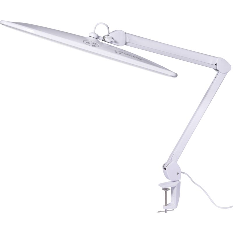 Renkforce - RF-5844696 Spot à pince led f (a - g) 21 w blanc R552162