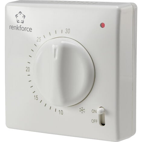 Renkforce TR-93 TR-93 Raumthermostat Aufputz Tagesprogramm 1 St.