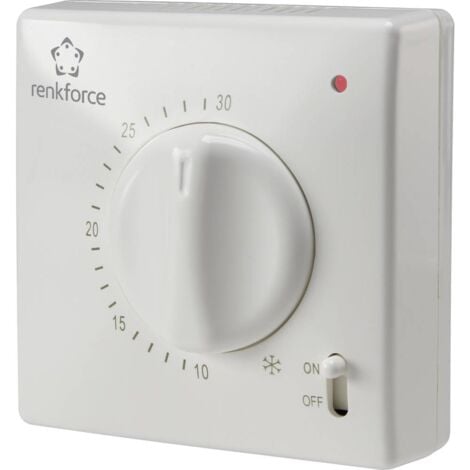 Renkforce TR-93 TR-93 Termostato ambiente Da parete 1 pz.