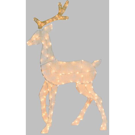 Renna 2D H140 cm Mod D 170 LED Traditional IP44 timer