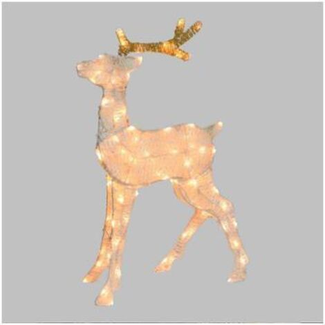 Renna 2D H70 cm Mod S 83 LED Traditional IP44 timer