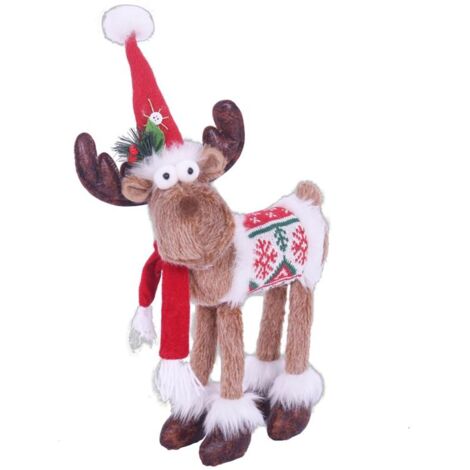 RENNA CHRISTMAS A 4 ZAMPE 28X15X46 CM