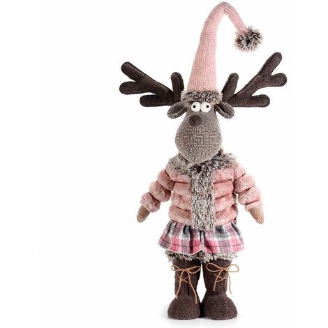 Renna Natalizia Imbottita per Casa, Vetrine e Negozi Idea Regalo