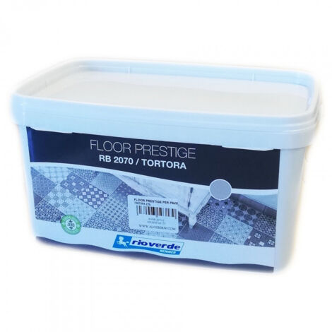 Renner floor prestige 2,5lt vernice ad alta resistenza per pavimenti, colori antracite