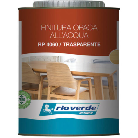 Renner Rio verde - Finitura opaca RP4060 trasparente da 0,75 lt