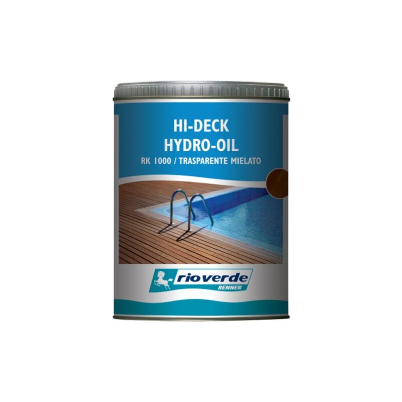 Rio Verde rk 1000 huile a' eau transparente 0,750 lt protecteur pour parquet et mobilier d'exte'rieur - Renner