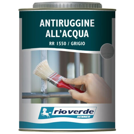 Renner rr1550 750ml antiruggine grigio base acqua per ferro