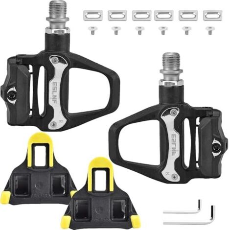 Rennradpedale,Cleats und Montagematerial, für MTB Gravel SDS Klickpedale,Langstreckenfahrt,Outdoor
