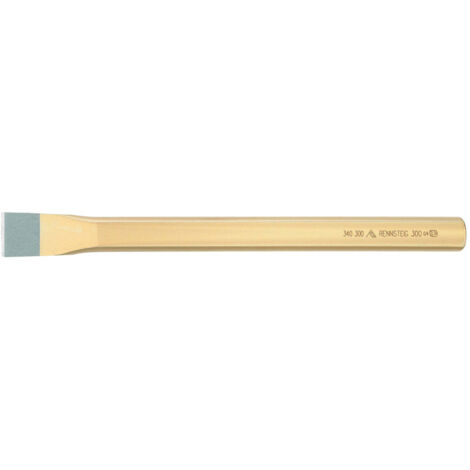 Rennsteig 340 300 0 - Cincel plano construcción Rennsteig 300x23x13 mm. - herramienta profesional duradera, calidad garantizada, envío en 24h