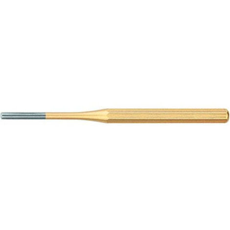 Rennsteig 451 104 0 - Botador cilíndrico octogonal extralargo Rennsteig 4 mm.