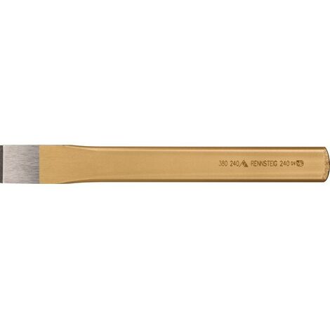 RENNSTEIG Burin de mécanicien extra plat 240x26 mm