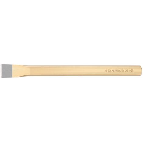 RENNSTEIG Flachmeißel flachoval DIN 7255 Schneidenbreite 26 mm Länge 250 mm