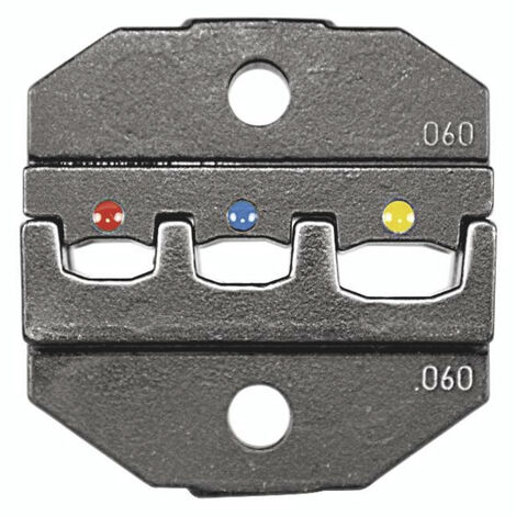 Rennsteig Werkzeuge  624 060 3 0 Crimpeinsatz Unisolierte Kabelschuhe, Unisolierte Verbinder  0.5 bi