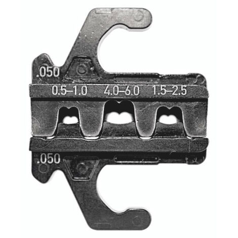 Rennsteig Werkzeuge  629 050 3 0 1 Crimpeinsatz Unisolierte Flachsteckverbinder geeignet für Stecker
