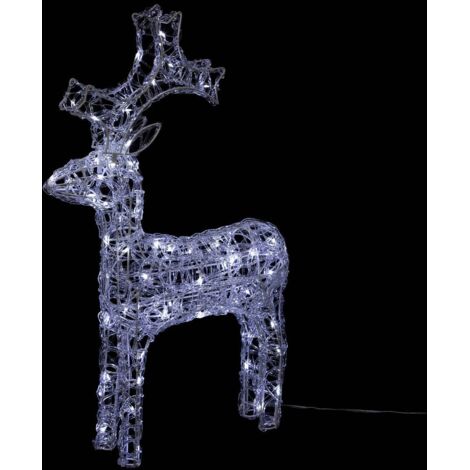 Reno acrílico 3D 100 LED H.85cm exterior - Feeric lights & christmas