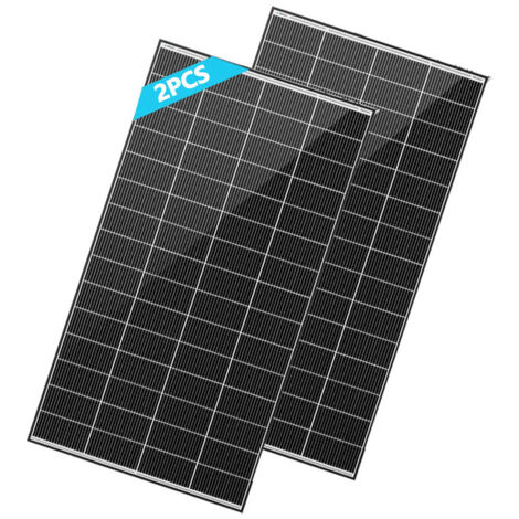 Renogy 2-Pack 320W Solar Panel, High Efficiency Monocrystalline 640W Solar Module for RVs, Roofs, Boats, Farms, and Off-Grid Applications