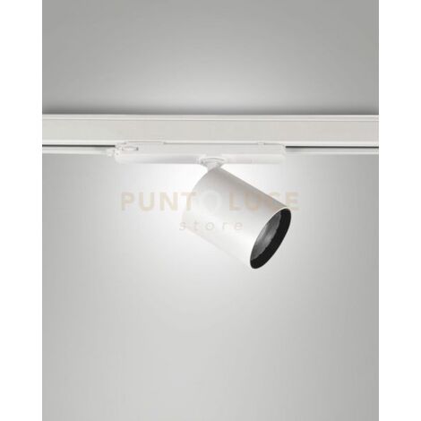 RENOIR PROIETTORE BINARIO 3000K 2990LM 28W BIANCO ORIENTABILE 22° CRI90 ON/OFF