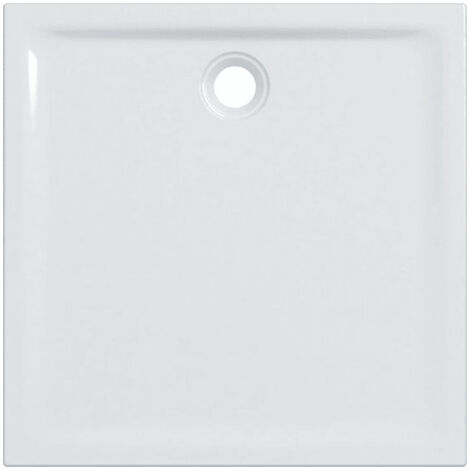 Renova 100x100 ultraflache, rutschfeste Einbauwanne