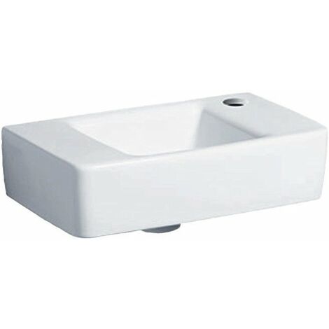 RENOVA PLAN lavabo 400x250mm con foro rubinetto senza troppopieno we