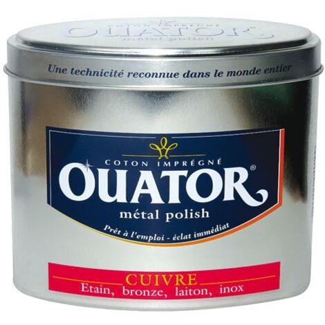 Rénovateur de métaux 75g – Restaure cuivre, laiton, inox – Éclat brillant et protection durable – Pour surfaces métalliques – Ouator