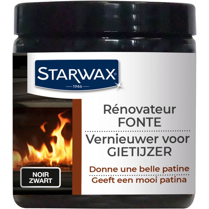 Starwax - Rénovateur fonte pour poêle et cheminée 200ml