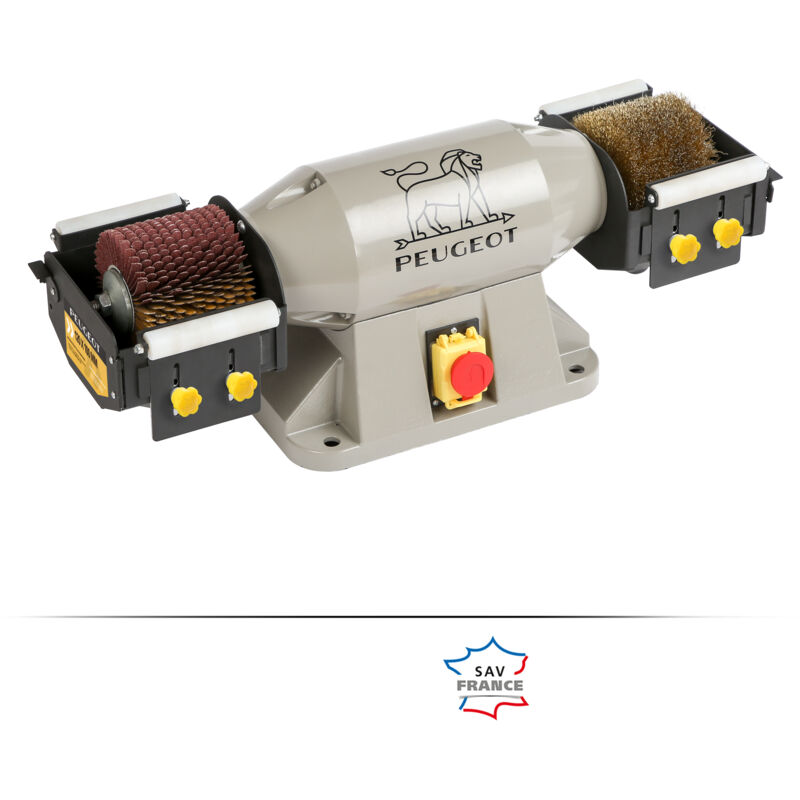 Peugeot Outillage - Rénovateur Stationnaire. - 900W. - Moteur Asynchrone. - Brosses interchangeables.