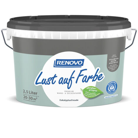 RENOVO Lust auf Farbe matt 2,5L Eukalyptusfreude 6542