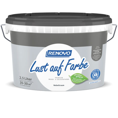 RENOVO Lust auf Farbe matt 2,5L Nebeltraum 7491