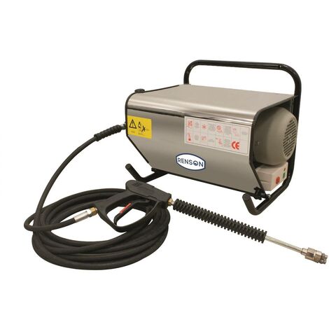 Renson – Nettoyeur haute pression thermique 150 bar – Débit 21 L/min – Moteur triphasé 5,5 kW – Pompe radiale pour usage professionnel
